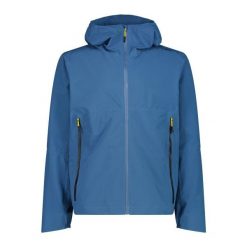 Kurtka z kapturem CMP. Niebieskie kurtki męskie CMP, bez wzorów, sportowe, z kapturem. Za 401.00 zł.