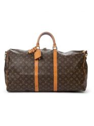 Louis Vuitton Torba podróżna w kolorze brązowym - 55 x 28 x 24 cm rozmiar: onesize. Brązowe torebki klasyczne damskie Louis Vuitton, bez wzorów, z materiału, bez dodatków. Za 4,480.99 zł.