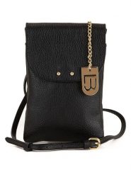 Lucca Baldi Skórzana torebka "Orvieto" w kolorze czarnym - 14 x 21 x 1 cm rozmiar: onesize. Czarne torebki klasyczne damskie Lucca Baldi, bez wzorów, z materiału, bez dodatków. Za 195.99 zł.