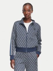 Guess Bluza V6YQ28 K5183 Granatowy Regular Fit. Niebieskie bluzy bez kaptura damskie Guess, l, z syntetyku. Za 474.99 zł.