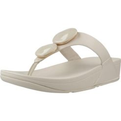 Sandały FITFLOP LULU MARBLED STONE Beżowy. Brązowe sandały damskie FIT FLOP, bez wzorów, z materiału, bez obcasa. Za 454.99 zł.