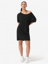 Super.natural Sukienka "Laguna" w kolorze czarnym rozmiar: M. Czarne sukienki damskie Super.natural, m, bez wzorów, z wełny, bez kołnierzyka, bez ramiączek, mini. Za 217.99 zł.