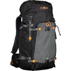 Plecak skiturowy CMP Freewind 40L - nero. Czarne plecaki damskie CMP, bez wzorów, z materiału. Za 354.00 zł.