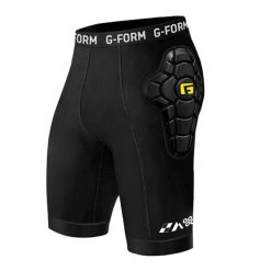 Szorty ochronne G-Form EX-1. Czarne obuwie trekkingowe damskie G-Form, bez wzorów, z materiału, eleganckie. Za 554.00 zł.