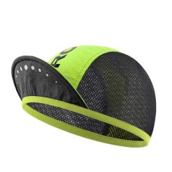 Czapka rowerowa Rockbros z daszkiem, pokrowiec na kask - zielona. Zielone czapki męskie ROCKBROS, bez wzorów, z materiału. Za 82.00 zł.