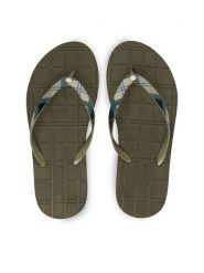 Barbour Japonki Tilda LBS0021TN51 Zielony. Zielone klapki damskie Barbour, bez wzorów, z syntetyku, bez obcasa. Za 179.99 zł.