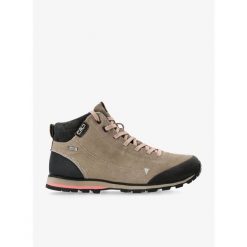 Buty turystyczne damskie CMP Elettra Mid WP. Brązowe obuwie trekkingowe damskie CMP. Za 387.99 zł.