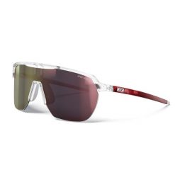 Okulary rowerowe JULBO FREQUENCY crystal/czerwone | Spectron cat 3. Czerwone okulary przeciwsłoneczne męskie JULBO. Za 469.00 zł.