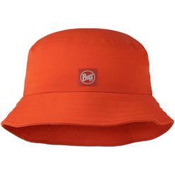 Kapelusz BUFF ADVENTURE BUCKET HAT SOLID. Niebieskie czapki męskie Buff, bez wzorów. Za 169.90 zł.