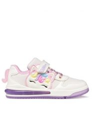 Geox Sneakersy J Sketlite Girl J65NWB 0EWBC C0406 D Biały. Białe buty sportowe dziewczęce Geox, bez wzorów, ze skóry, bez zapięcia. Za 319.99 zł.
