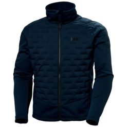 Kurtka puchowa Helly Hansen HP Hybrid Stretch Insulator. Niebieskie kurtki męskie Helly Hansen, m, bez wzorów, z elastanu, bez kaptura. Za 732.50 zł.