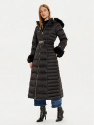 Marciano Guess Kurtka puchowa Jastin 4BGL20 7187A Czarny Regular Fit. Czarne kurtki damskie Marciano Guess, z aplikacjami, z puchu, bez kaptura. Za 1,999.00 zł.