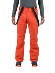 Spodnie narciarskie męskie Rossignol Ski. Czerwone spodnie materiałowe męskie Rossignol, bez wzorów, z materiału, sportowe. Za 839.00 zł.
