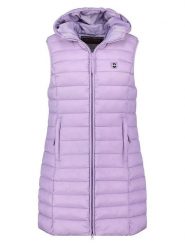 ANAPURNA Kamizelka pikowana "Vakitalana Long" w kolorze lawendowym rozmiar: M. Różowe kamizelki damskie ANAPURNA, m. Za 126.99 zł.