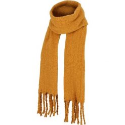 Szalik damski - Moda - Ochra - Jeden rozmiar. Brązowe szaliki i kominy damskie HEAT KEEPER, na zimę, bez wzorów, z poliesteru. Za 164.54 zł.