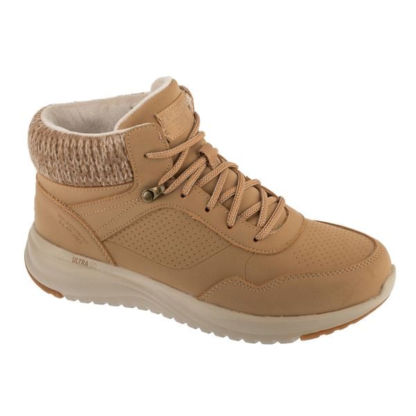 Buty zimowe damskie, Slip-Ins: On-The-Go Stellar - Ariana. Brązowe trampki i tenisówki damskie Skechers, bez wzorów. Za 499.99 zł.