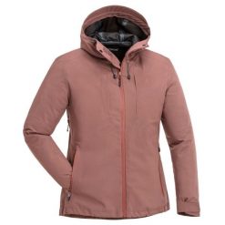 Damska kurtka wodoodporna Pinewood Abisko. Brązowe kurtki damskie Pinewood, l, bez wzorów, bez kaptura. Za 1,064.00 zł.