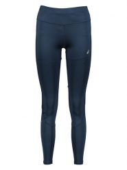 Asics Legginsy sportowe "Icon" w kolorze granatowym rozmiar: L. Niebieskie legginsy damskie Asics, l, bez wzorów. Za 164.92 zł.