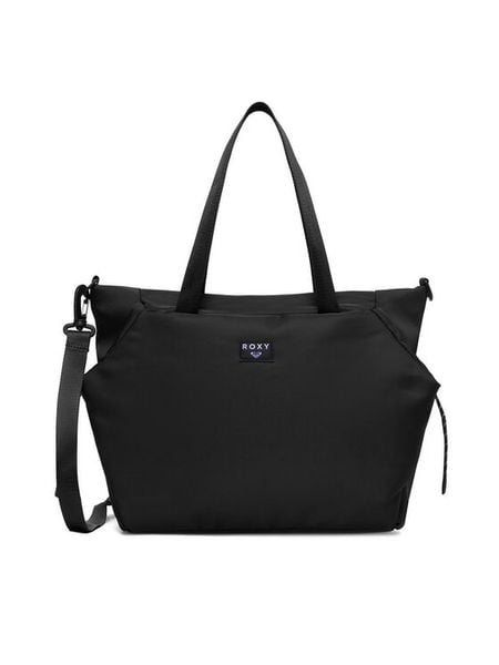 Roxy Torebka WBEO-ROXY-RH-002-10 Czarny. Czarne torebki klasyczne damskie Roxy, bez wzorów, z materiału, bez dodatków. Za 129.99 zł.