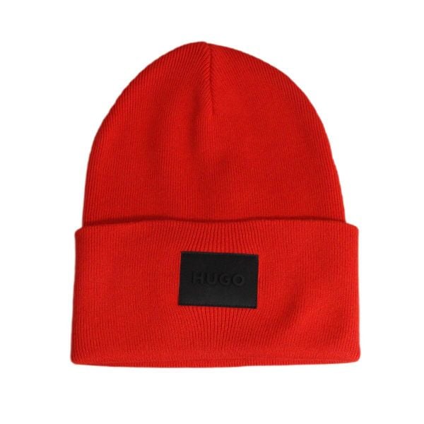 Czapka zimowa Hugo Boss Xevon Beanie Czerwona - 50551508-410. Czerwone czapki zimowe damskie Boss. Za 240.35 zł.