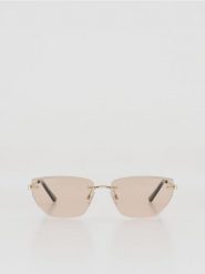 Okulary przeciwsłoneczne - kremowy. Białe okulary przeciwsłoneczne damskie Reserved. Za 69.99 zł.