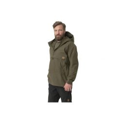 Kurtka turystyczna męska Helikon-Tex Woodsman Anorak. Zielone kurtki męskie HELIKON-TEX, m, bez wzorów, z bawełny, sportowe, bez kaptura. Za 293.70 zł.