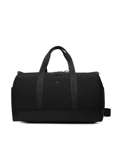 Tommy Hilfiger Torba na laptopa Th Travel Duffle AM0AM14070 Czarny. Czarne torby na laptopa damskie Tommy Hilfiger, bez wzorów, z materiału. Za 749.99 zł.