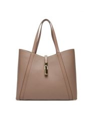 Furla Torebka Goccia L WB01788 BX3353 KH 3624S Beżowy. Brązowe torebki klasyczne damskie Furla, bez wzorów, ze skóry, bez dodatków. Za 1,509.00 zł.
