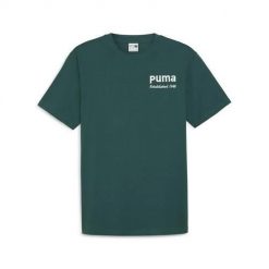 Koszulka sportowa męska Puma Team Graphic Tee. Białe t-shirty sportowe męskie Puma, m, bez ramiączek. Za 183.00 zł.