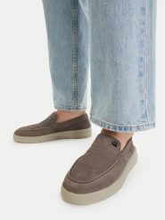 G-Star Raw Półbuty EO-JUMBO-01 MI08 Szary. Szare półbuty męskie G-Star, ze skóry, bez zapięcia. Za 175.99 zł.