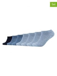 Camano Skarpety (7 par) w kolorze niebieskim rozmiar: 35-38. Niebieskie skarpetki męskie camano, bez wzorów, z bawełny. Za 56.99 zł.