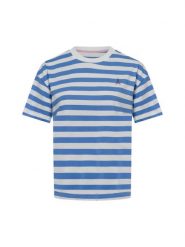 Marie Lund Koszulka Kobiety Bawełna niebieski, S. Niebieskie t-shirty damskie Marie Lund, s, bez wzorów, z bawełny, bez kołnierzyka. Za 149.95 zł.