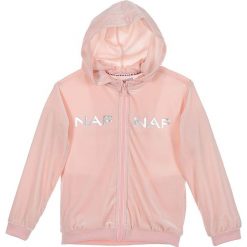 Bluza w kolorze jasnoróżowym. Czerwone bluzy dziewczęce Daniel Hechter, Naf Naf Kids, bez wzorów, bez ramiączek, bez kaptura. W wyprzedaży za 49.95 zł.