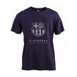 Koszulka Blaugrana Herb Barçy. Niebieskie t-shirty sportowe męskie FC Barcelona, s, bez ramiączek, do piłki nożnej. Za 127.78 zł.