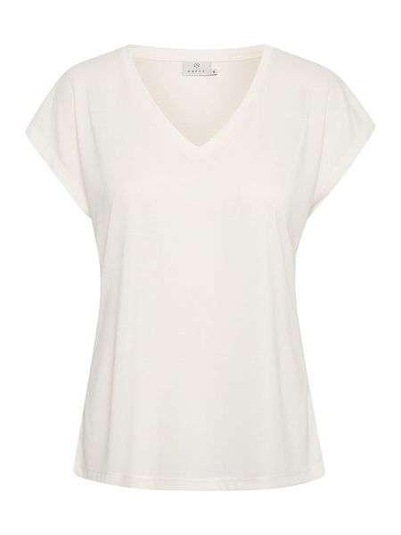 Kaffe Koszulka "Lise" w kolorze białym rozmiar: S. Białe bluzki damskie Kaffe, s, bez wzorów, bez kołnierzyka, bez ramiączek. Za 104.99 zł.
