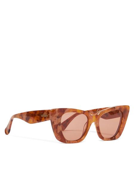 Max Mara Okulary przeciwsłoneczne MM0099 56E Brązowy. Brązowe okulary przeciwsłoneczne damskie Max Mara. Za 579.99 zł.