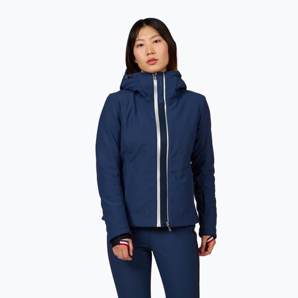 Kurtka narciarska damska Rossignol Cieloalto Jkt. Niebieskie kurtki damskie Rossignol, l, bez wzorów, z elastanu, bez kaptura, narciarskie, primaloft. Za 1,659.00 zł.