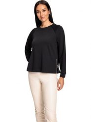 Heine Bluza w kolorze czarnym rozmiar: 48. Czarne bluzy bez kaptura damskie Heine. Za 78.99 zł.