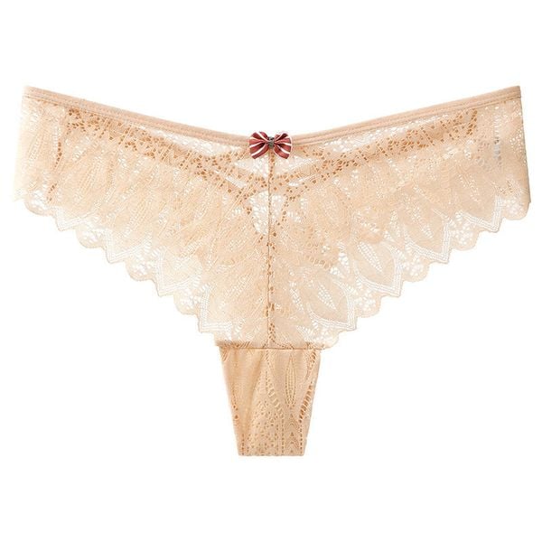 Figi koronkowe z kokardką na specjalne okazje Wita. Czerwone figi damskie Intica, s, w ażurowe wzory, z koronki. Za 59.00 zł.