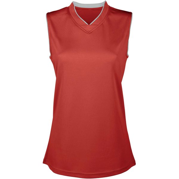 Koszulka damska do koszykówki Proact. Czerwone t-shirty damskie PROACTION, xl, bez wzorów, z materiału, bez kołnierzyka. Za 57.00 zł.