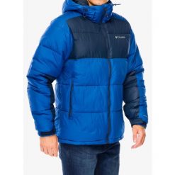 Kurtka ocieplana męska Columbia Pike Lake II Hooded Jacket. Niebieskie kurtki męskie Columbia, m, bez wzorów, sportowe, bez kaptura. W wyprzedaży za 701.80 zł.