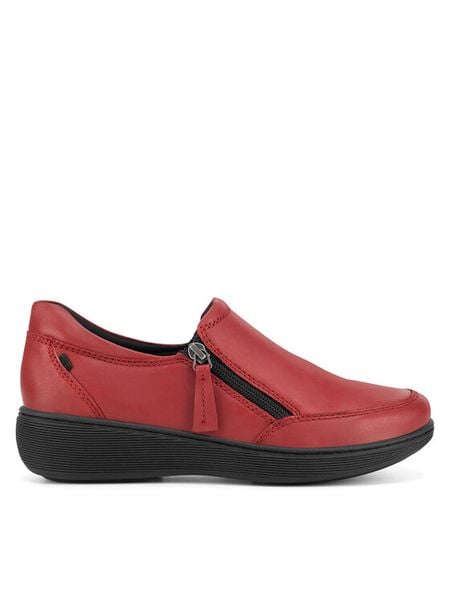 Go Soft Półbuty CEO-WI16-SAMSON2-01 Czerwony. Czerwone półbuty damskie GO SOFT, bez wzorów, ze skóry, bez obcasa, na płaskiej podeszwie. Za 229.99 zł.