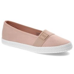 Różowe Tenisówki Big Star Wygodne Buty Damskie. Czerwone trampki i tenisówki damskie Big Star, bez wzorów. Za 109.00 zł.