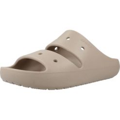 Sandały CROCS CLASSIC SANDAL V2 Jasnobrązowy. Brązowe sandały damskie Crocs, bez wzorów, z gumy, bez obcasa. Za 161.99 zł.
