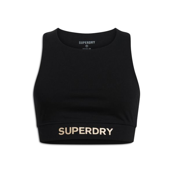 Biustonosz dla kobiet Superdry Sportswear. Brązowe biustonosze sportowe damskie Superdry., bez wzorów, z bawełny. Za 216.55 zł.