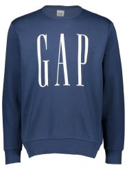 GAP Bluza w kolorze granatowym rozmiar: XXL. Niebieskie bluzy bez kaptura damskie GAP, xxl, z bawełny. Za 114.44 zł.