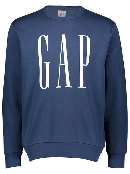 GAP Bluza w kolorze granatowym rozmiar: M. Niebieskie bluzy bez kaptura damskie GAP, m, z bawełny. Za 69.91 zł.