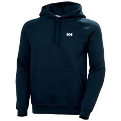Bluza z kapturem Helly Hansen Elevate. Niebieskie bluzy z kapturem męskie Helly Hansen, l, z bawełny. Za 463.75 zł.