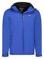 Geographical Norway Kurtka softshellowa "Tamigoglor" w kolorze niebieskim rozmiar: 3XL. Niebieskie kurtki outdoor męskie Geographical Norway, xl, bez wzorów, bez kaptura. Za 211.31 zł.