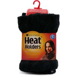 Heat Holders Damski Komin Na Szyję Czarny — Uniwersalny Rozmiar. Czarne szaliki i kominy damskie HEAT HOLDERS, bez wzorów. Za 160.99 zł.